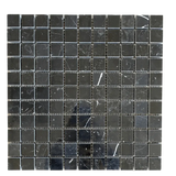 Nero Marquina Marble 1" X 1" Mosaic