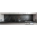 Nero Marquina Marble 12" X 24" Tile, 3/8