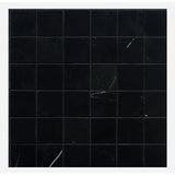 Nero Marquina Marble  2" X 2" Mosaic