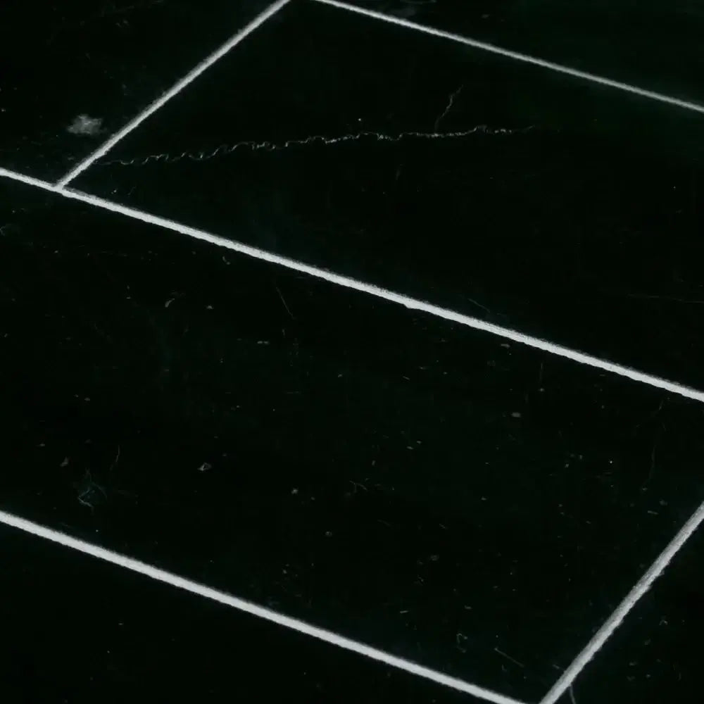 Nero Marquina Marble 4" X 12"