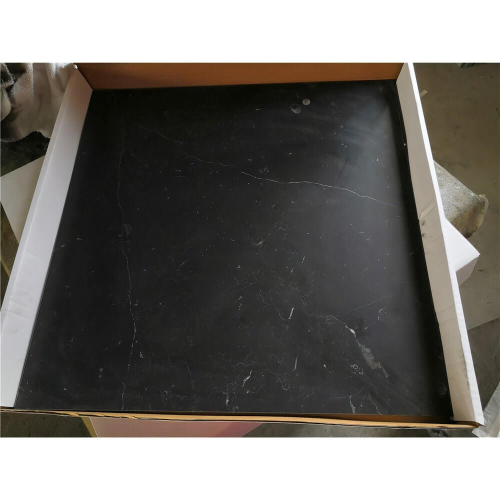 Nero Marquina Marble Honed 24" X 24"