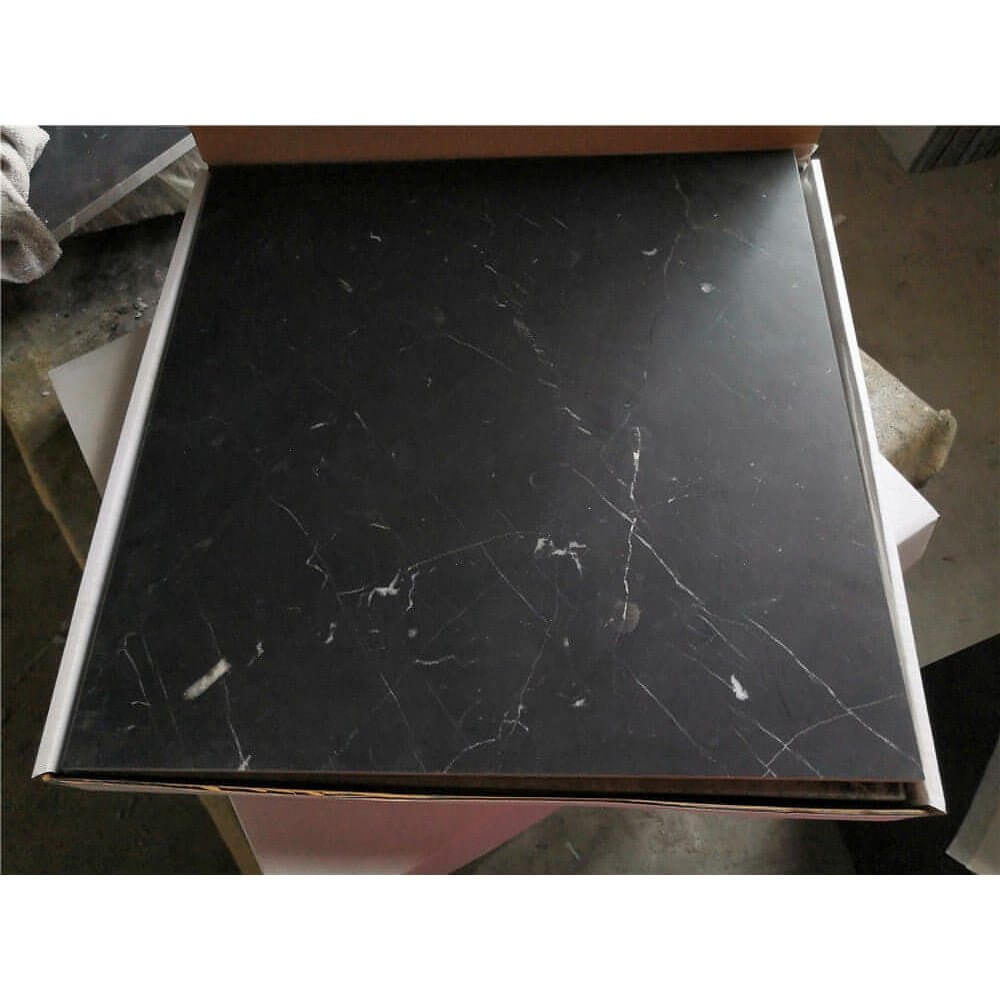 Nero Marquina Marble Honed 24" X 24"
