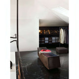Nero Marquina Marble Polished 12" X 12" Tile (Micro-Beveled)