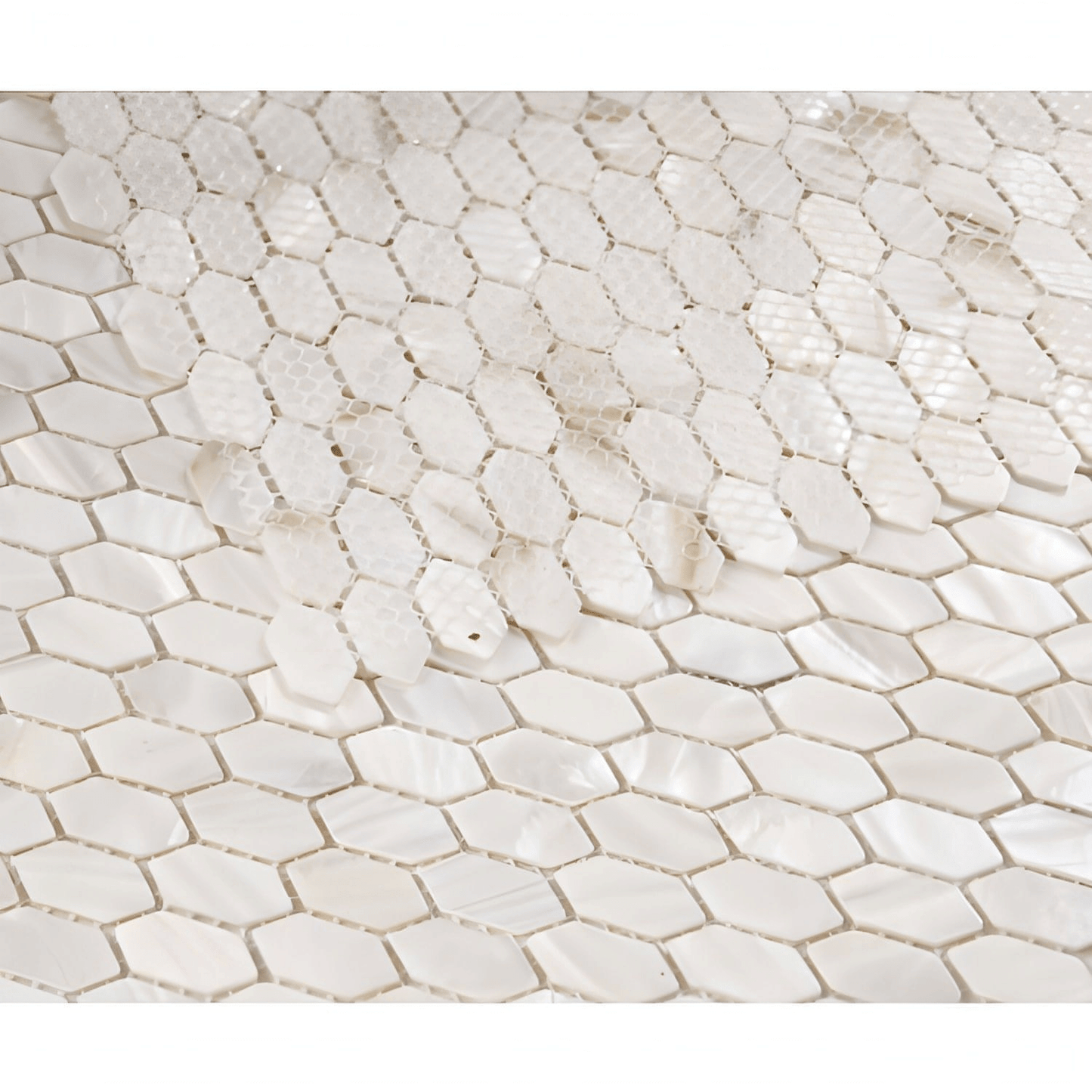 Pearl White Arrow 12 x 12
