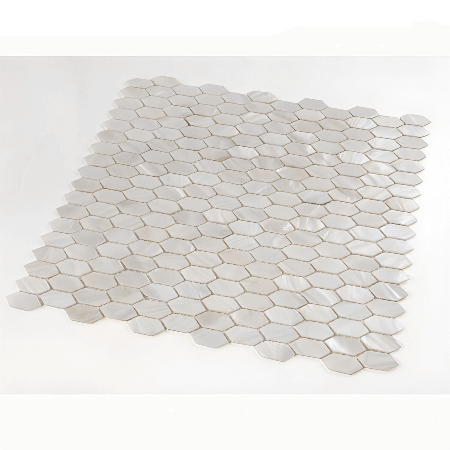 Pearl White Arrow 12 x 12