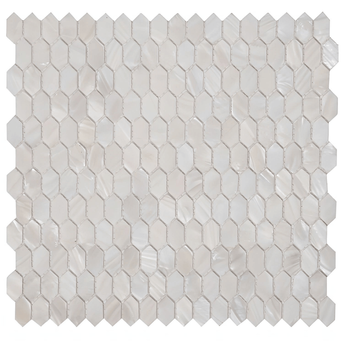 Pearl White Arrow 12 x 12