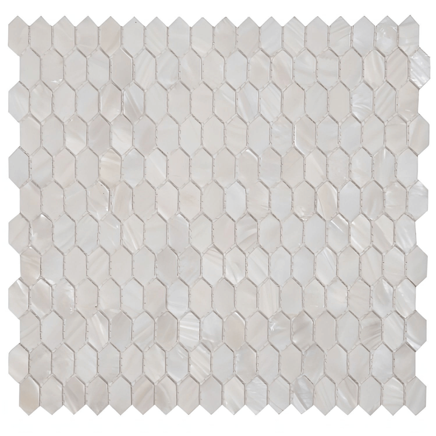 Pearl White Arrow 12 x 12