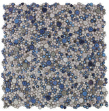 Poseidon Atlas 11.50 x 11.50 Pebble Mosaic Tile - Pool Rated