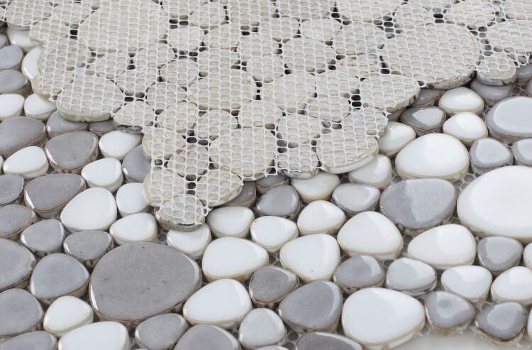 Poseidon Dusk 11.5 x 11.5 Mosaic Tile - Pool Rated
