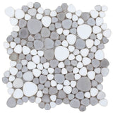 Poseidon Dusk 11.5 x 11.5 Mosaic Tile - Pool Rated