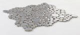 Poseidon Grey 11.5 x 11.5 Pebble Mosaic Tile - Pool Rated