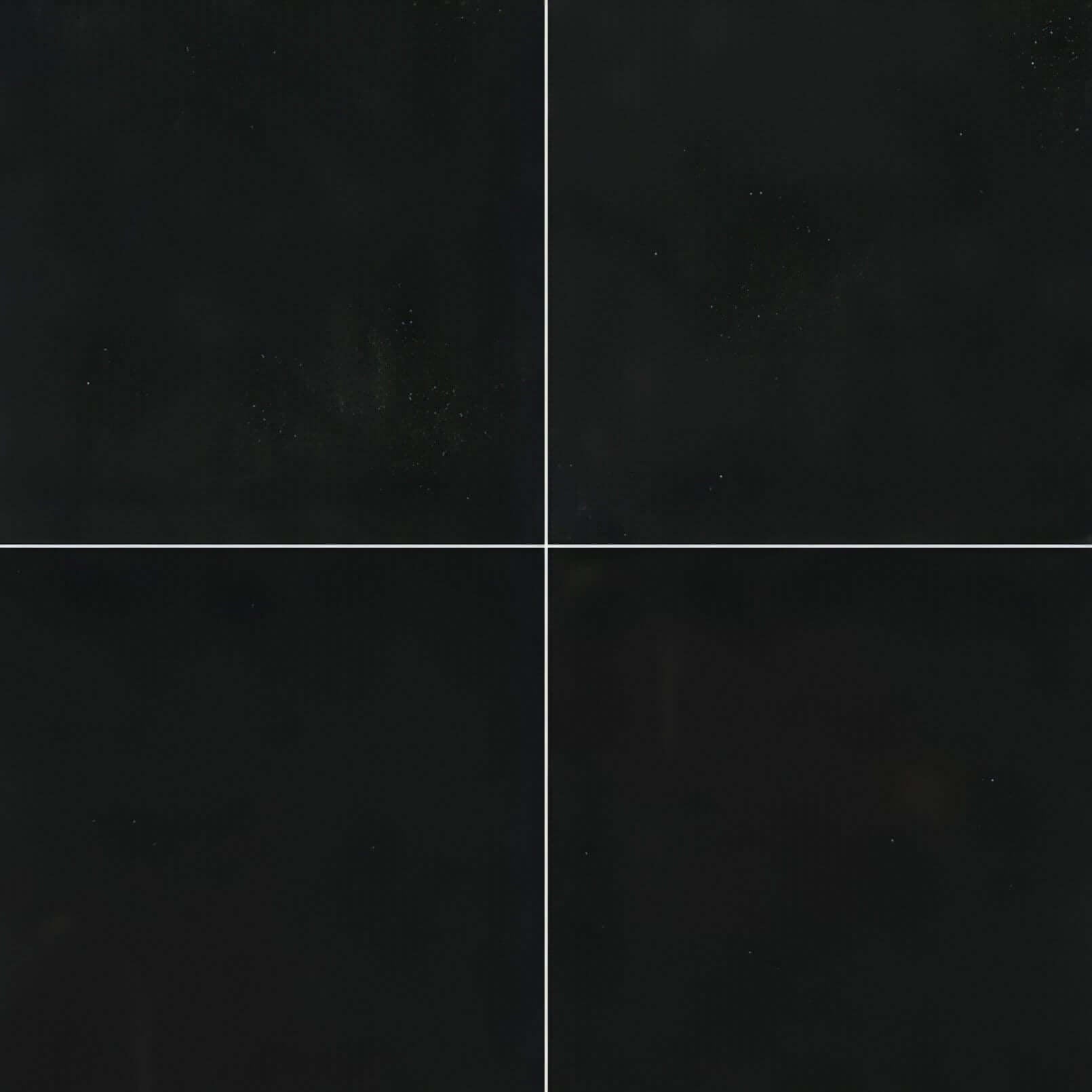 Premium Black 12x12 Flamed