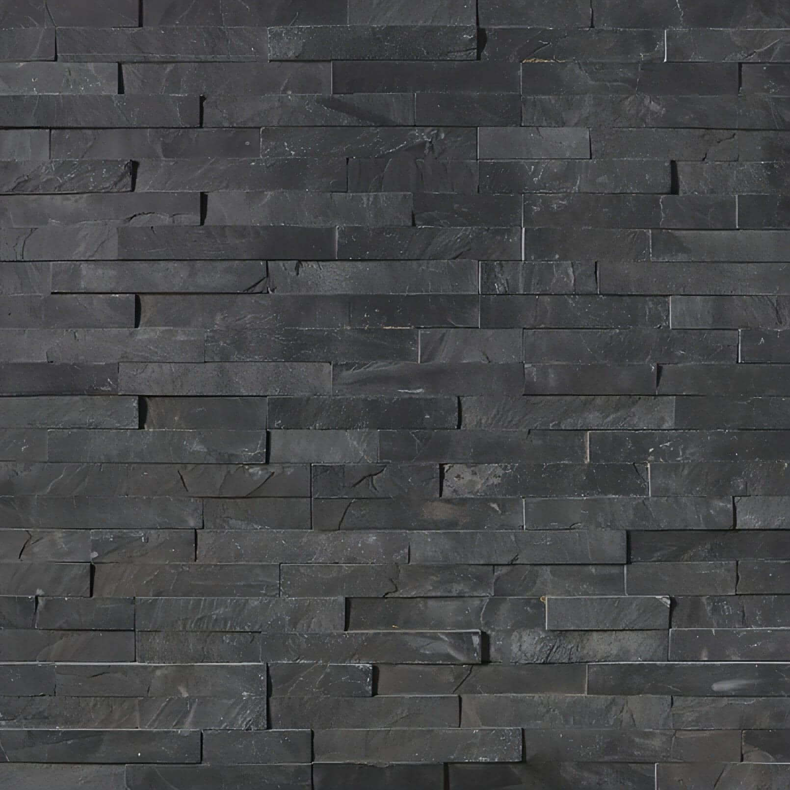 Premium Black Slate 6x24 Panel