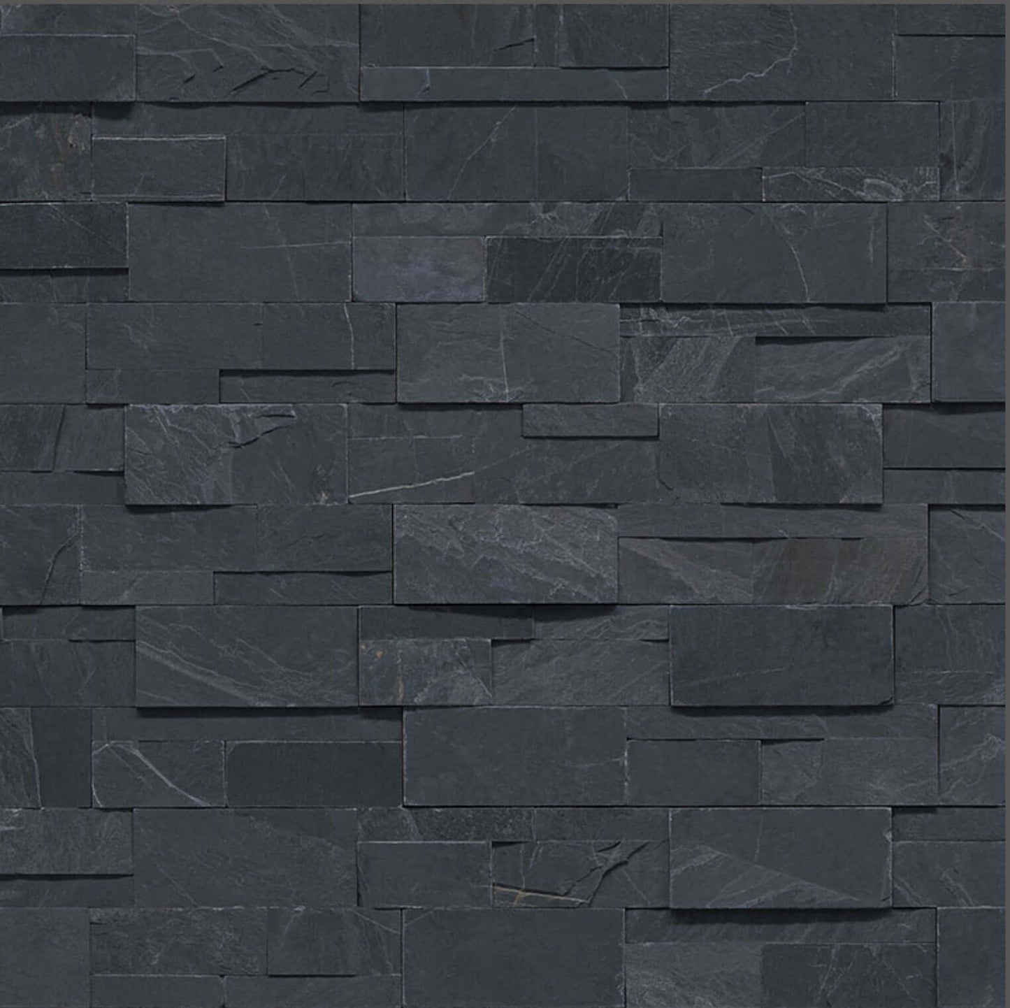 Premium Black XL Slate Splitface 9×24 Ledger Panel
