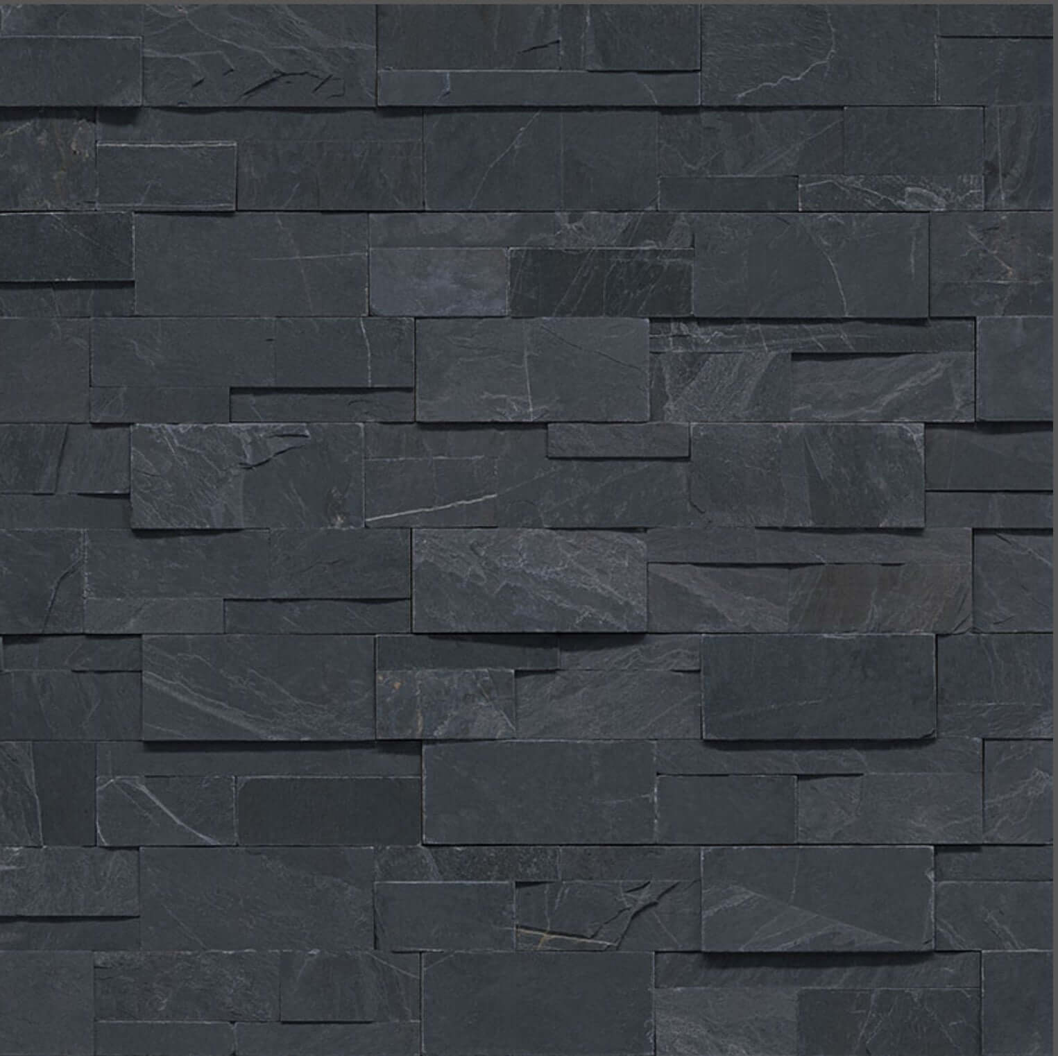 Premium Black XL Slate Splitface 9×24 Ledger Panel