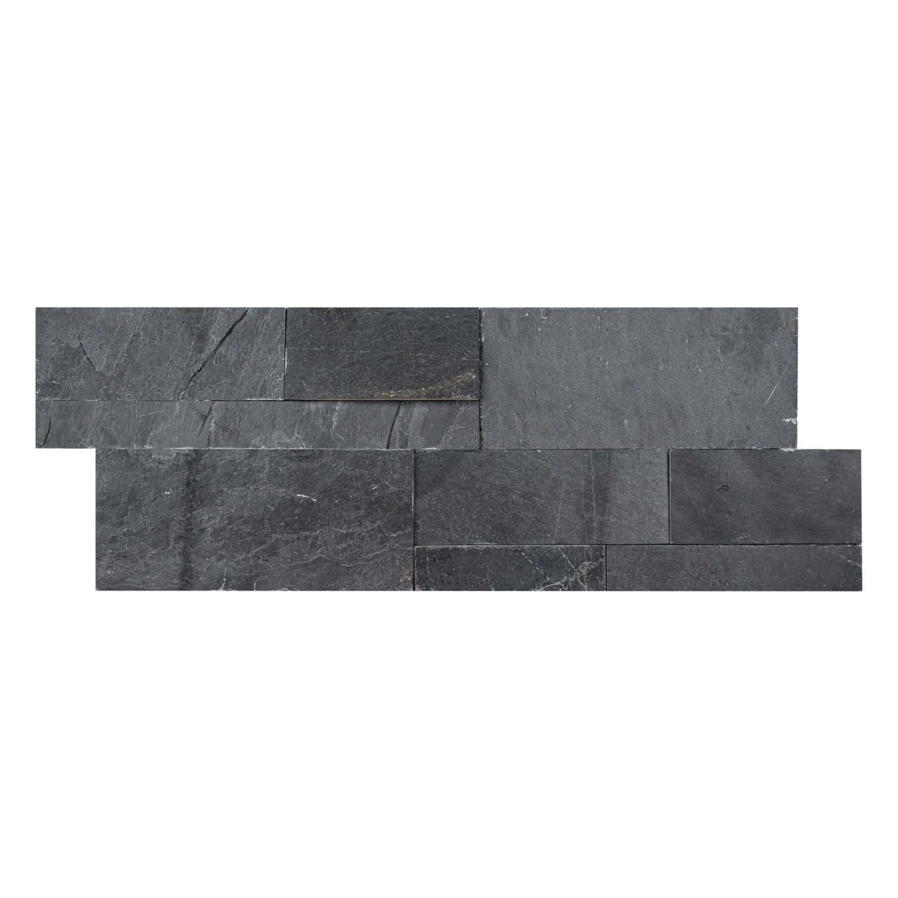 Premium Black XL Slate Splitface 9×24 Ledger Panel