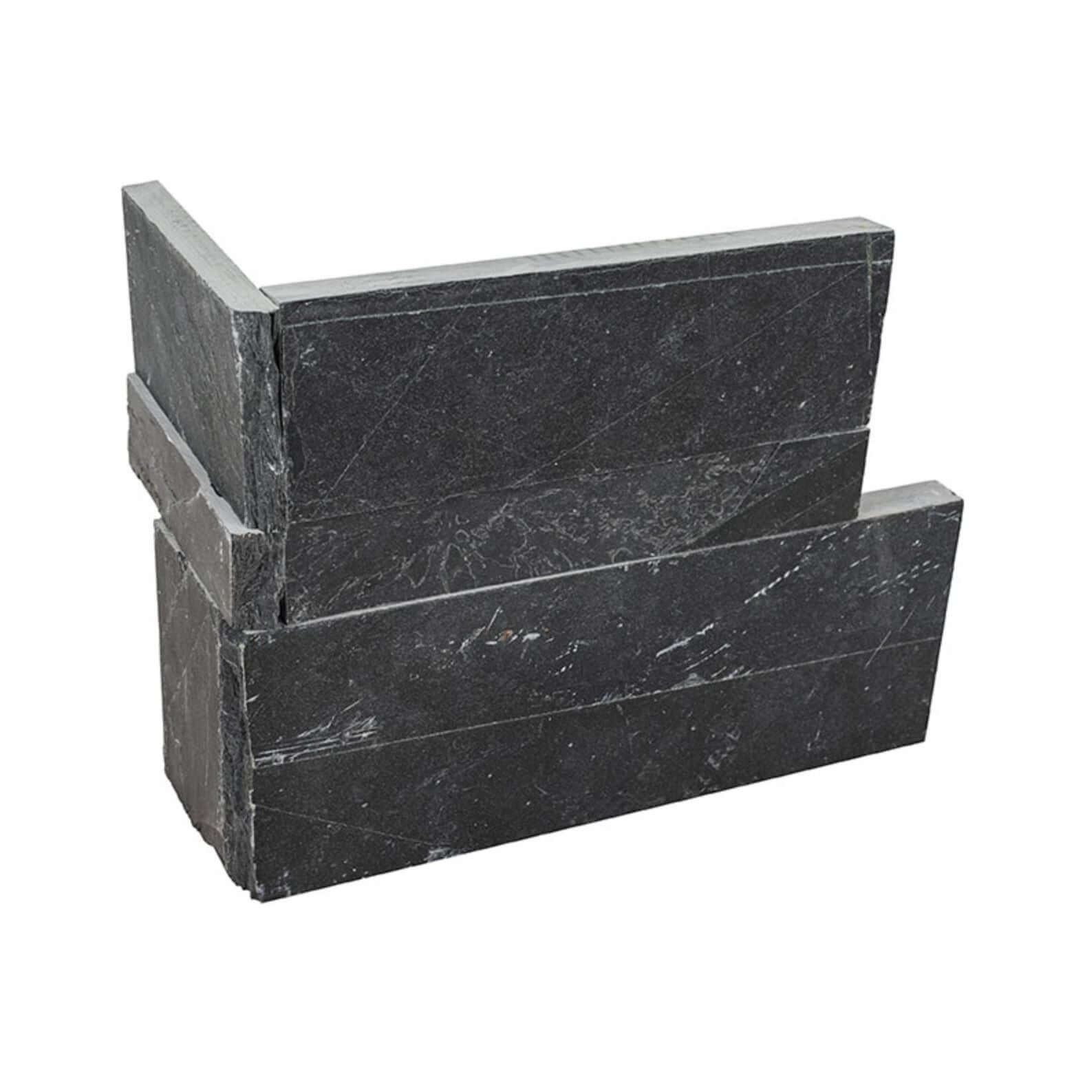 Premium Black XL Slate Splitface 9×24 Ledger Panel