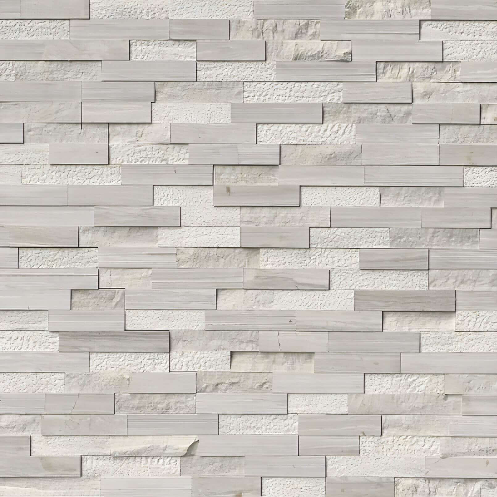 ROCKMOUNT White Oak Multi Splitface 6x24 Panel