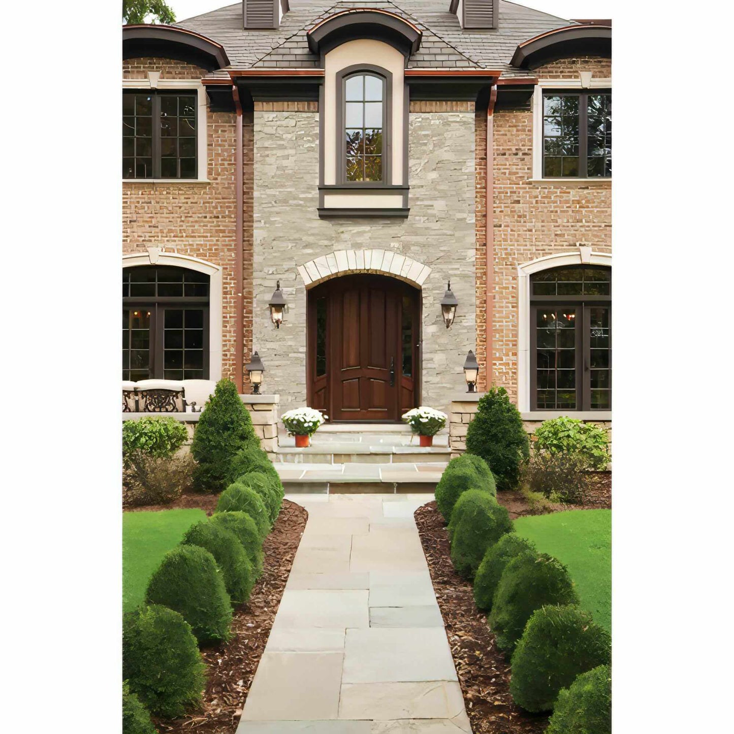 Roman Beige Ledger Corner
