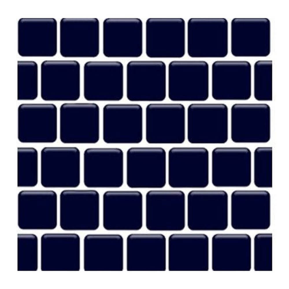 Royal Blue 1x1 Fujiwa Pool Tile Peb Series