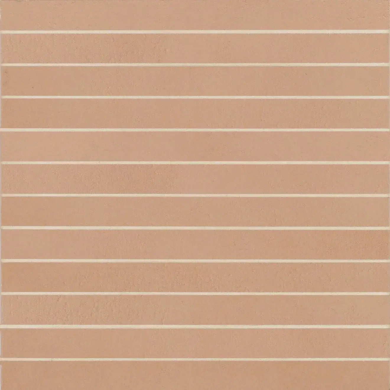 Sahara 1" x 12" Matte Porcelain Mosaic Tile in Cotto