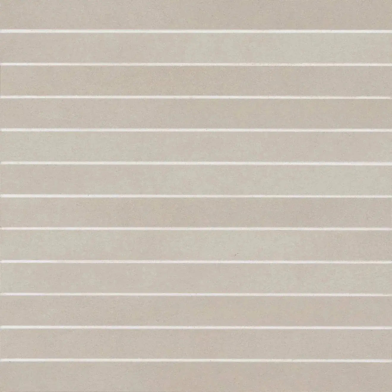 Sahara 1" x 12" Matte Porcelain Mosaic Tile in Grey
