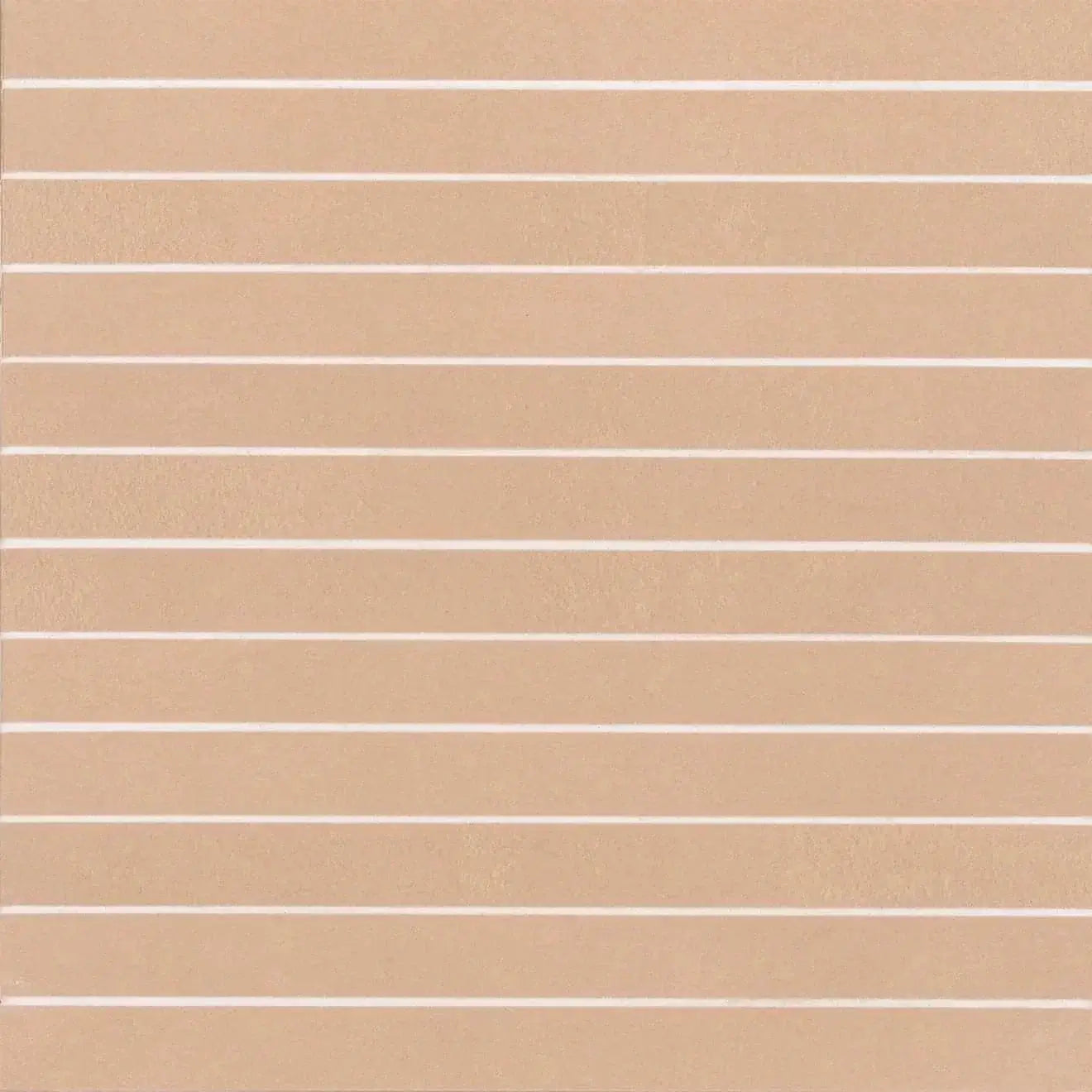 Sahara 1" x 12" Matte Porcelain Mosaic Tile in Rose
