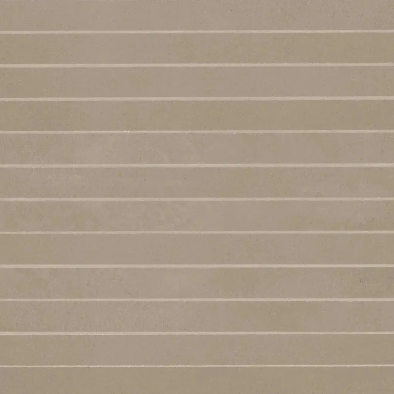 Sahara 1" x 12" Matte Porcelain Mosaic Tile in Taupe