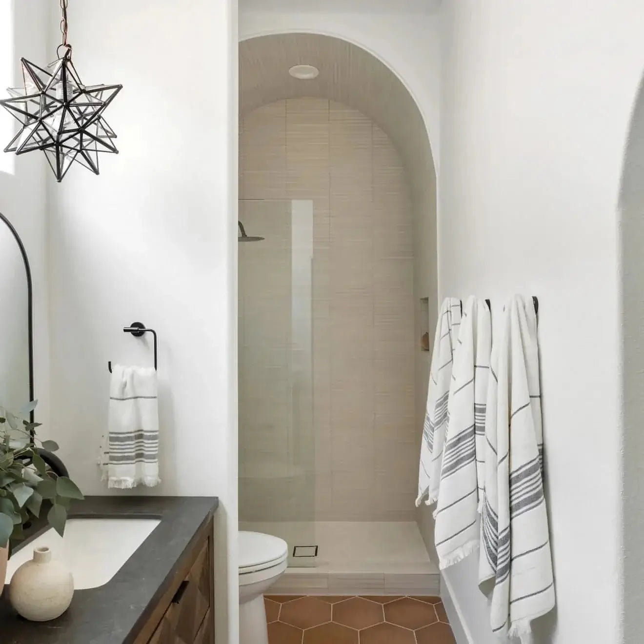 Sahara 1" x 12" Matte Porcelain Mosaic Tile in White