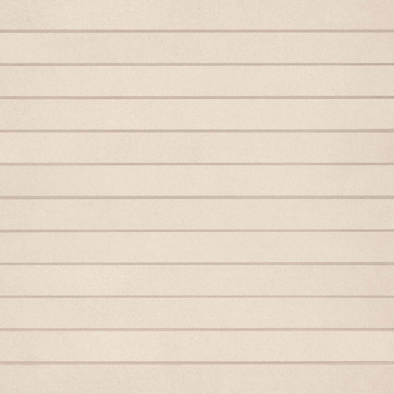 Sahara 1" x 12" Matte Porcelain Mosaic Tile in White