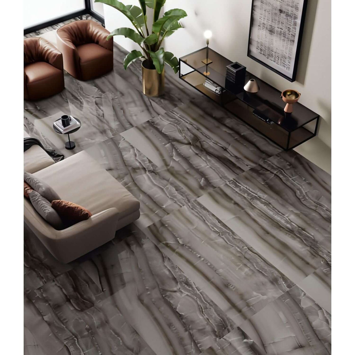 Sant'Agostino Akoya Ocean Polished  12 x 24