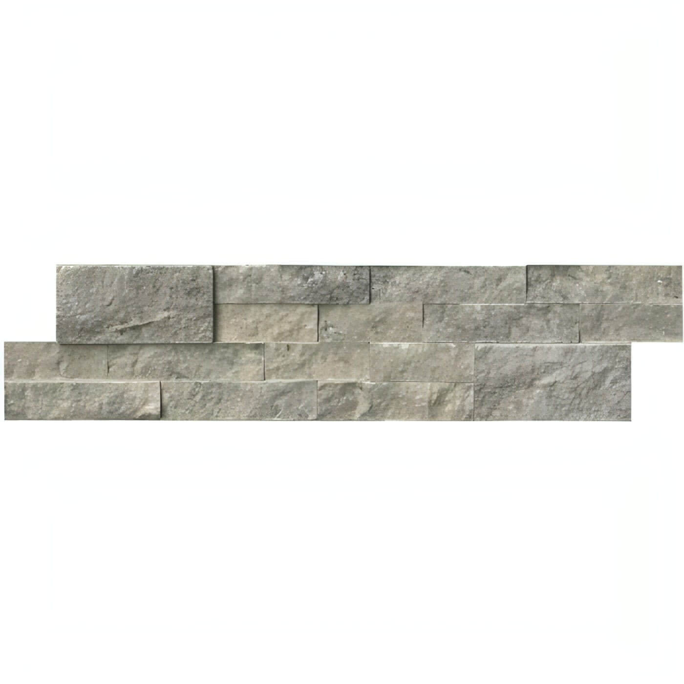 Silver Travertine 6x24 Ledger Panel