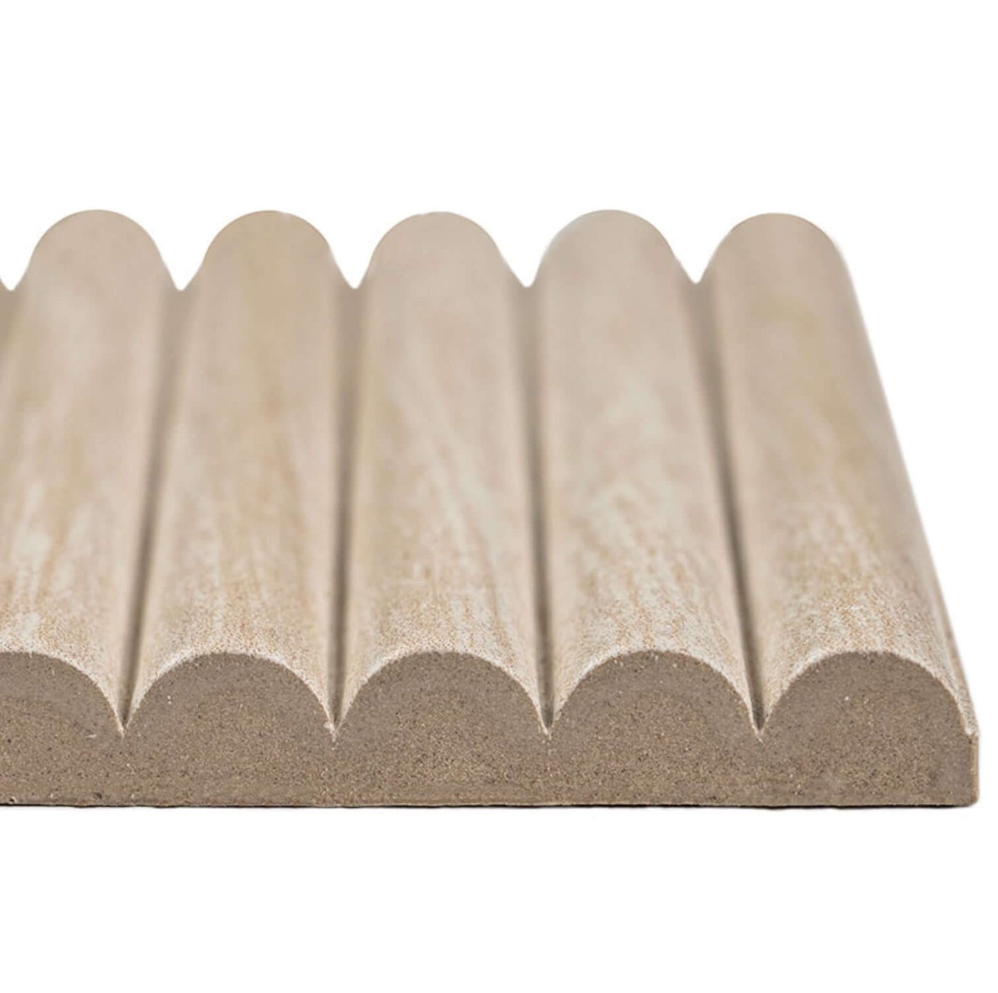 Sinfonia Piano Abedul Porcelain Wall Tile 3D Fluted Design