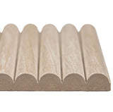 Sinfonia Piano Abedul Porcelain Wall Tile 3D Fluted Design