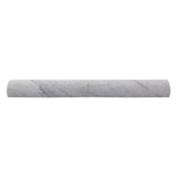 Carrara White Italian Marble Quarter Round Bullnose Trim Honed