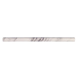 Lilac Marble Bullnose Pencil Molding Honed