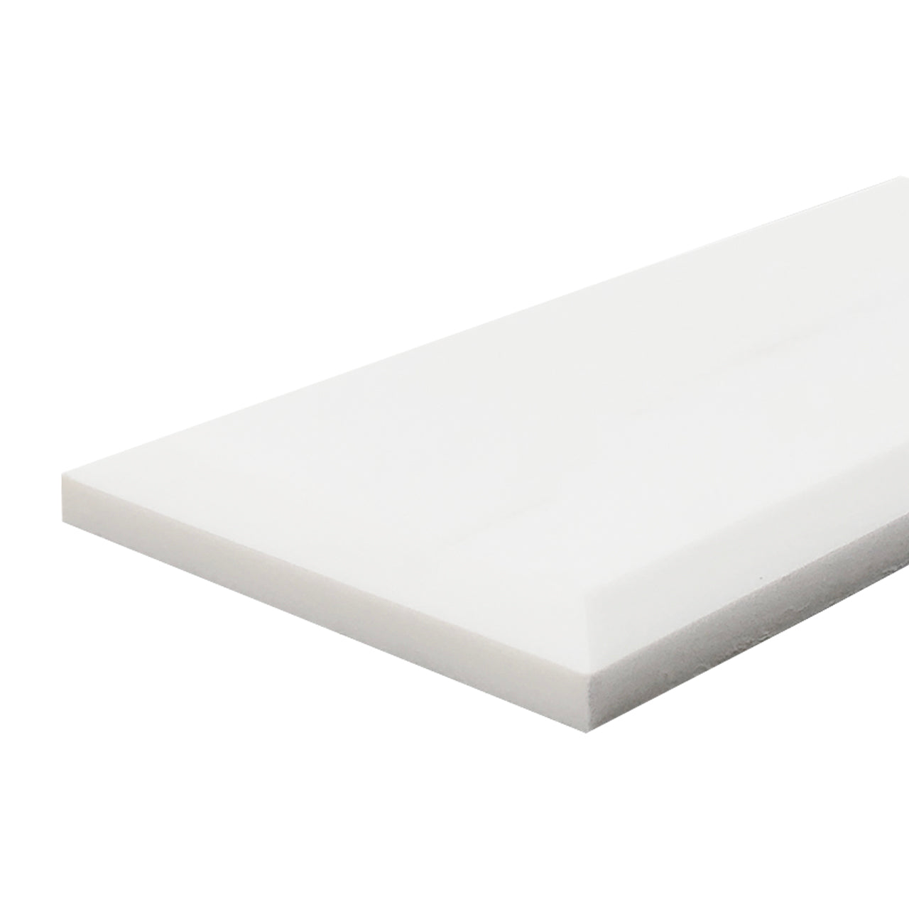 6x12 Bianco Dolomite Marble Wide Bevel Subway Tile Polished