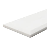 6x12 Bianco Dolomite Marble Wide Bevel Subway Tile Honed