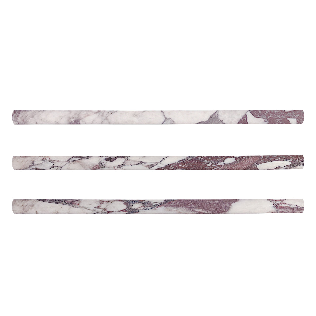 Calacatta Viola Marble Bullnose Pencil Molding Polished