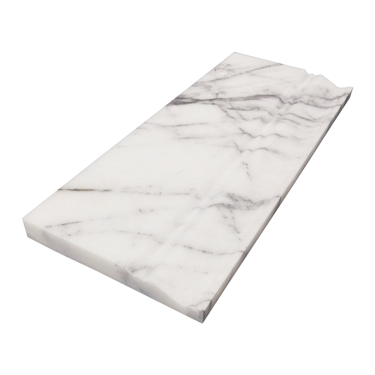 Lilac Marble Baseboard Molding Honed
