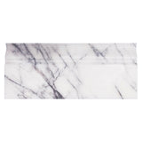 Lilac Marble Baseboard Molding Honed