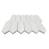 Bianco Dolomite Marble Picket  Mosaic Tile Polished