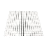 Bianco Dolomite Marble 5/8x5/8 Mosaic Tile Honed