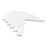 Bianco Dolomite Marble 1x6 Herringbone Mosaic Tile Polished