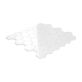 Thassos White Marble 2" Hexagon Mosaic Tile