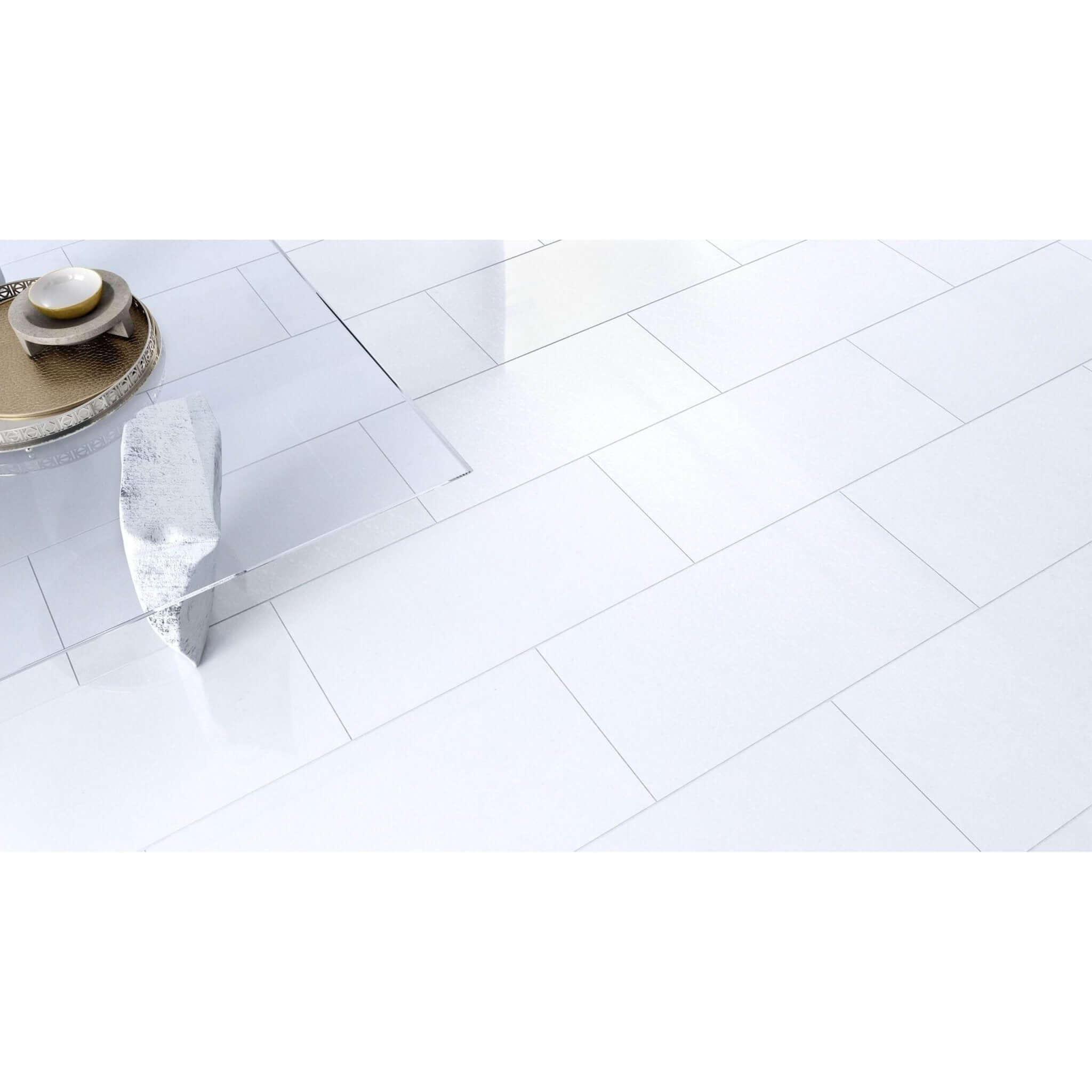 Thassos White Marble Premium Tile From Greece 12x24