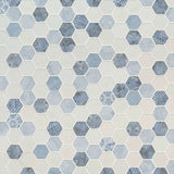 Vista Azul Hexagon 6mm 12.76” 11.02”