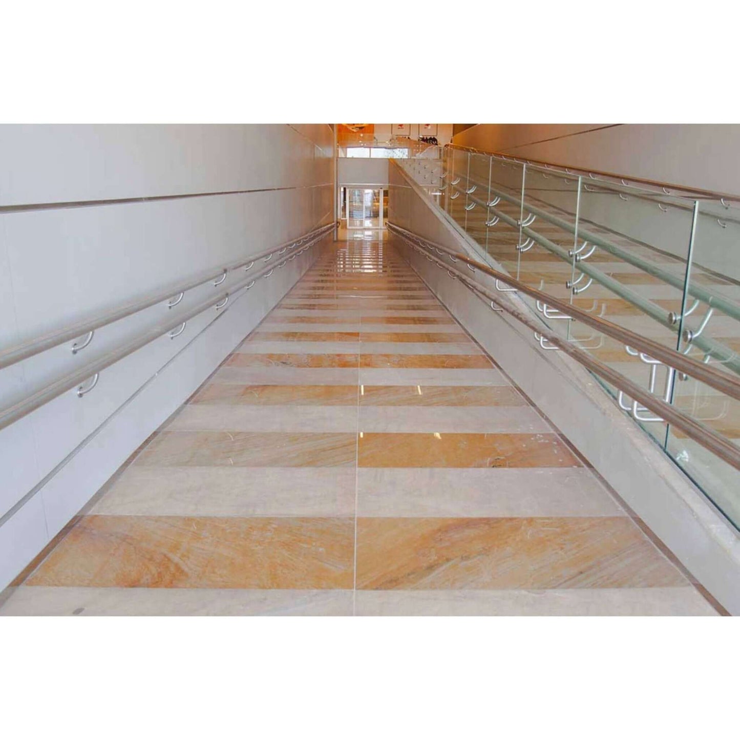 White Macaubas Quartzite Countertop Polished Slab 2 CM