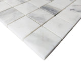 Calacatta Gold Italian Marble 2x2 Mosaic Tile Polished