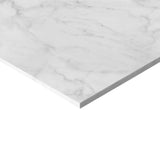 Carrara White Italian Marble 18" x 18" Tile Honed